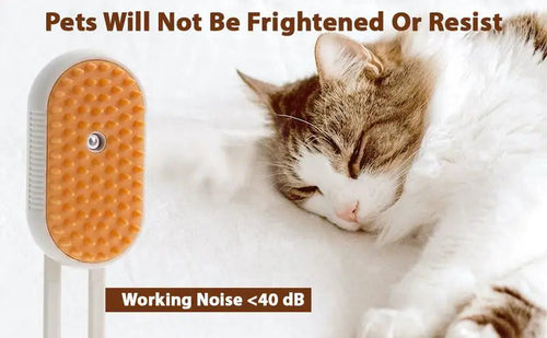 Steam Grooming Brush For Cats & Dogs