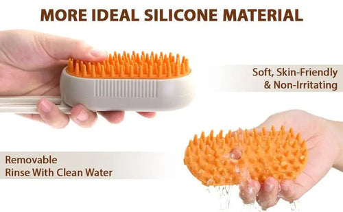 Steam Grooming Brush For Cats & Dogs