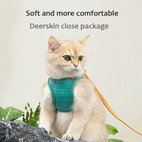 Reflective Cat Harness & Leash Set